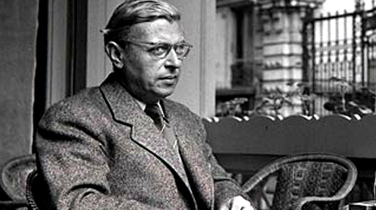 Velký myslitel Jean-Paul Sartre